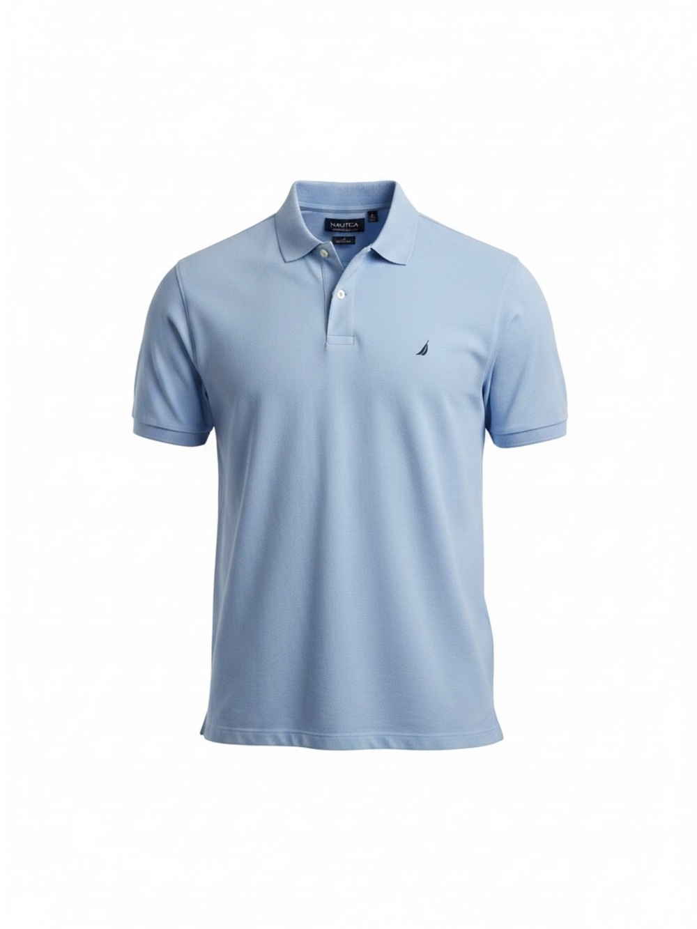 Nautica Men's Naytech in Noon Blue Short-Sleeve Polo
Size 3XLT